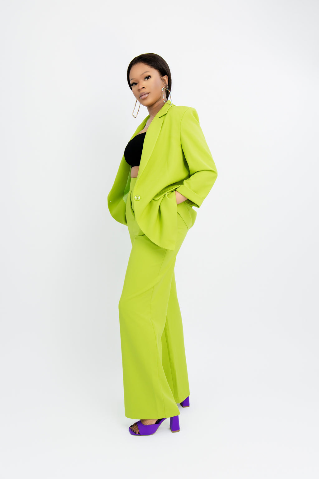 The Neon Lime Power Suit
