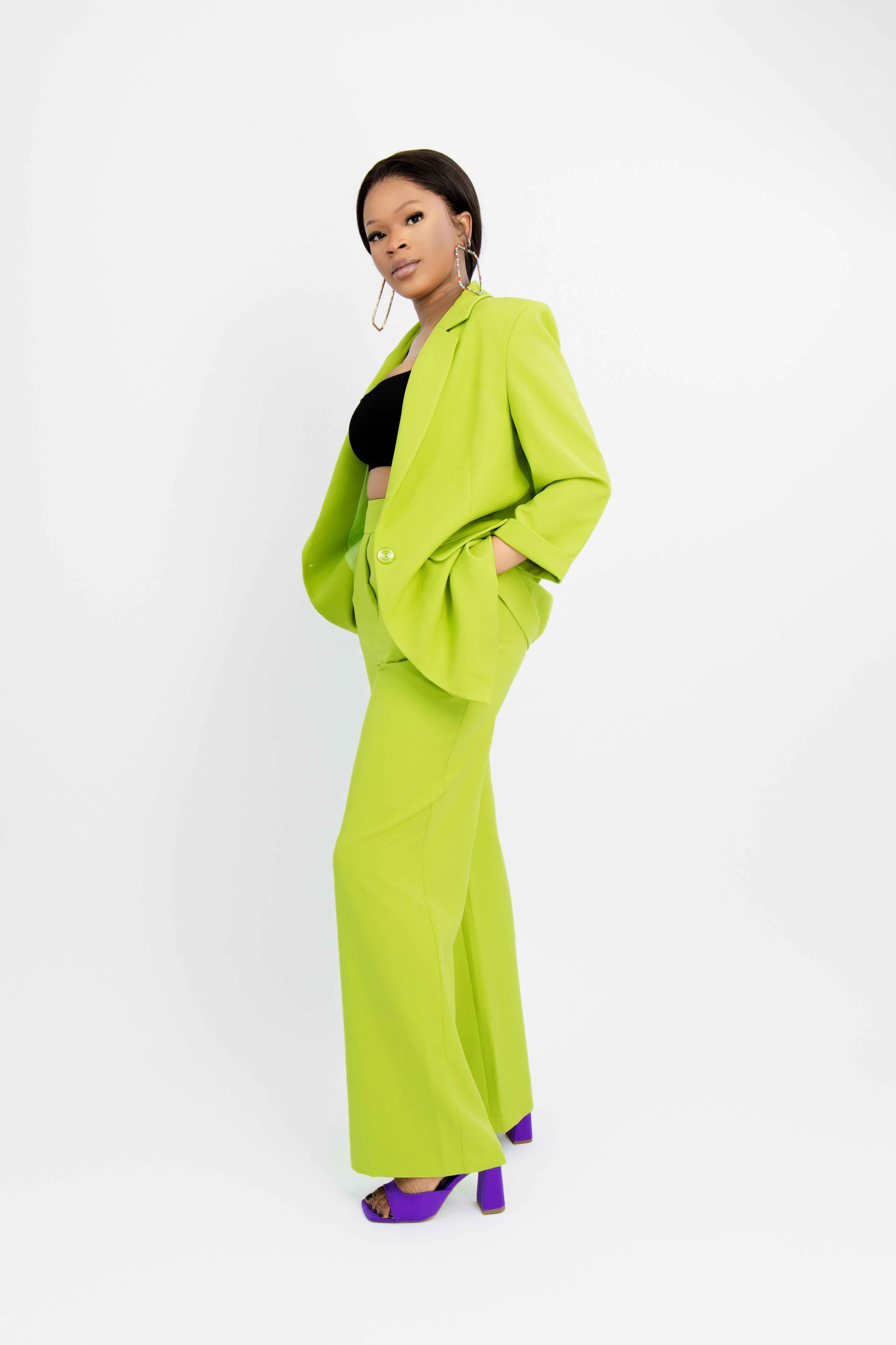 The Neon Lime Power Suit