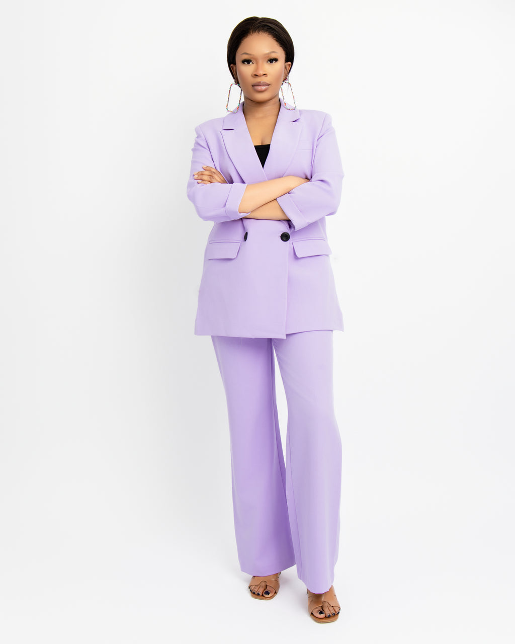 The Lavender Lilac Power Suit
