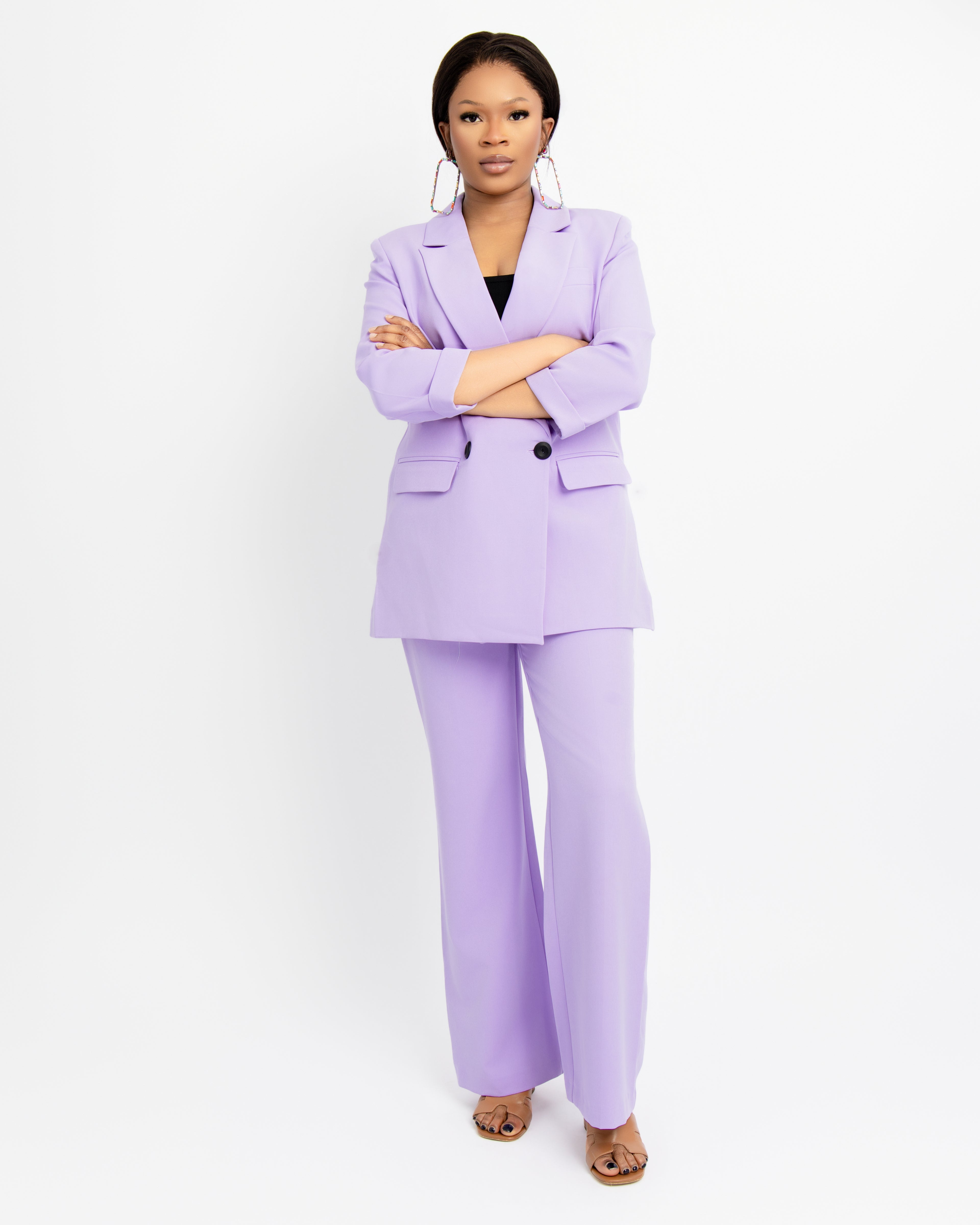 The Lavender Lilac Power Suit