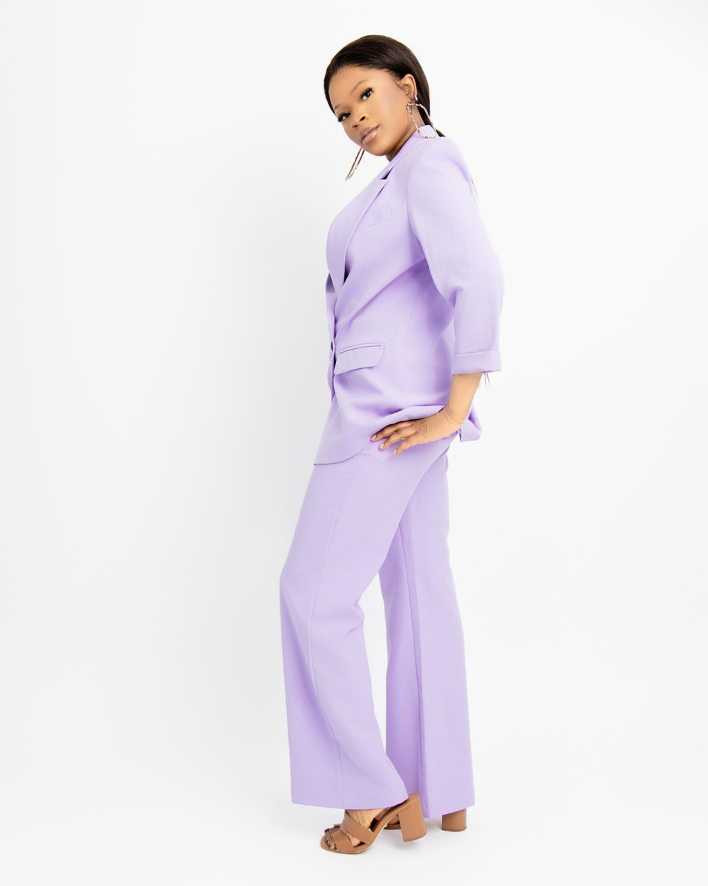 The Lavender Lilac Power Suit