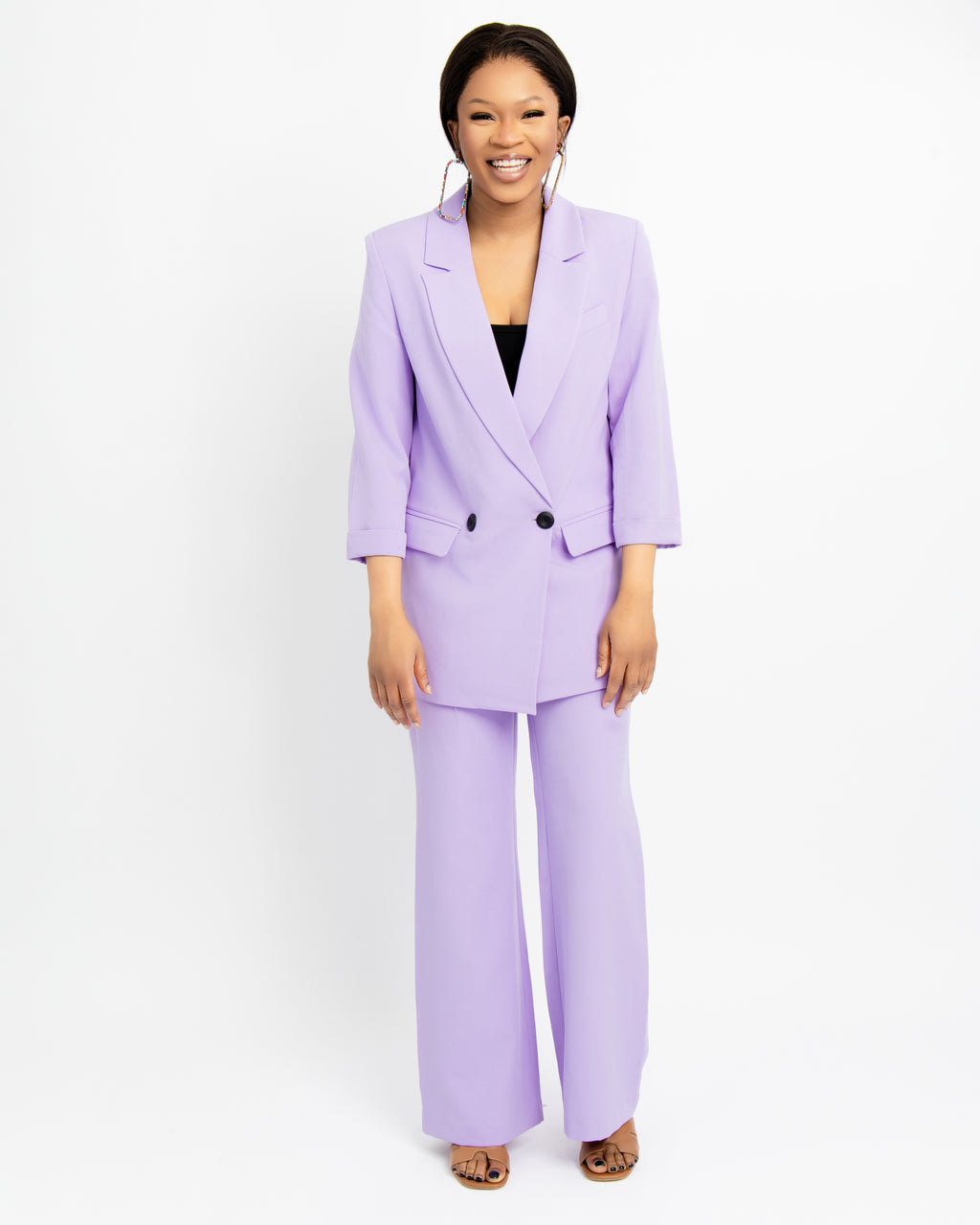 The Lavender Lilac Power Suit