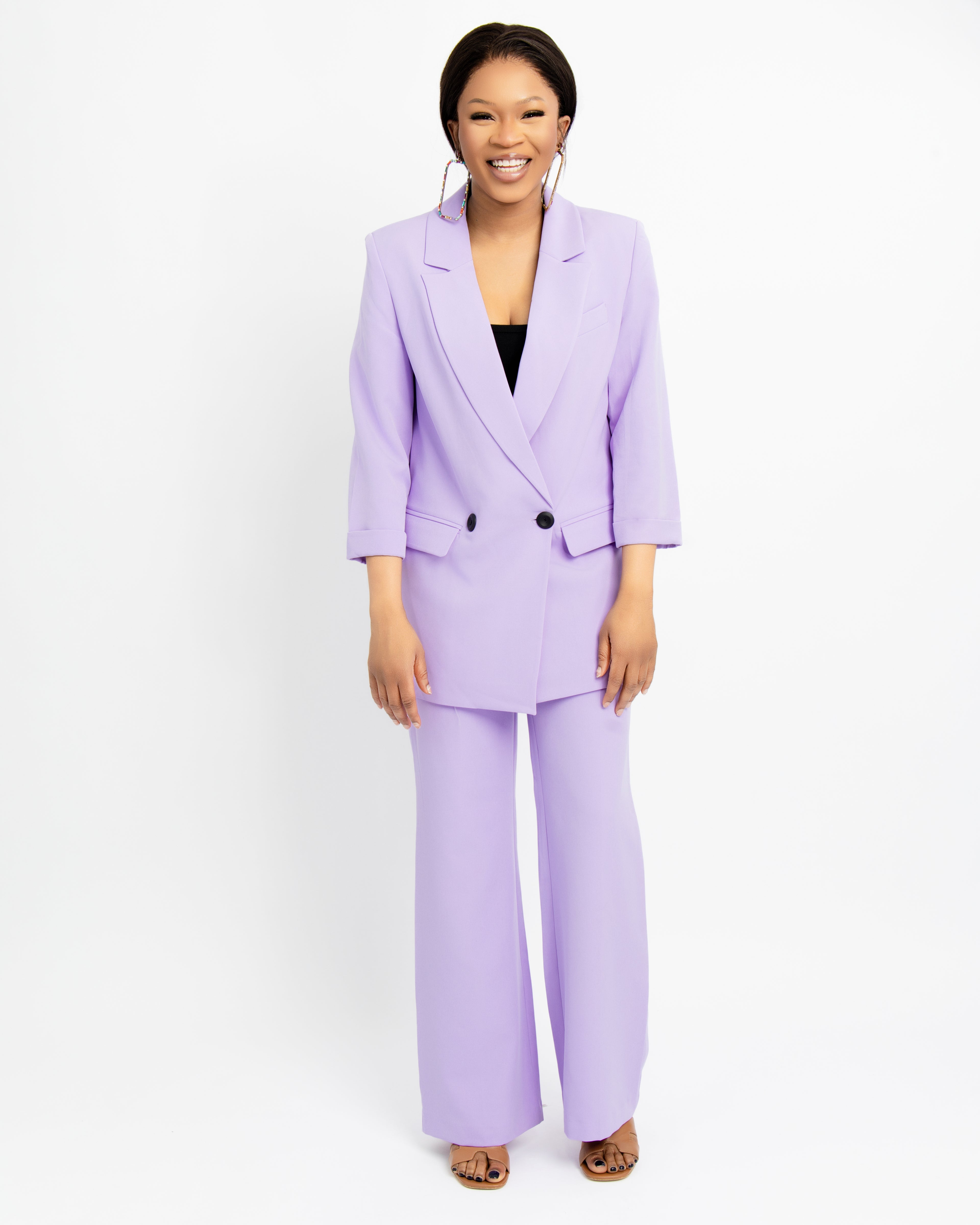 The Lavender Lilac Power Suit
